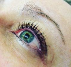 lash lift and tint